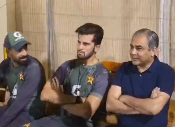 پاک بھارت ٹاکرا، چیئرمین پی سی بی کی کھلاڑیوں سے ملاقات، حوصلے بلند کردیے
