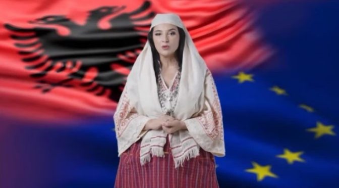 ۔البانیہ میں دنیا کے پہلے,اےآئی جنریٹڈ،وزیر کا پارلیمنٹ میں پہلا خطاب