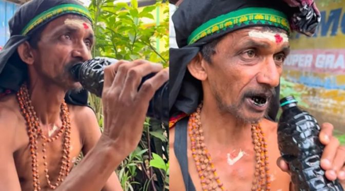 بھارتی شہری کا 3 دہائیوں سے صرف انجن آئل پی کر زندگی گزارنے کا دعویٰ