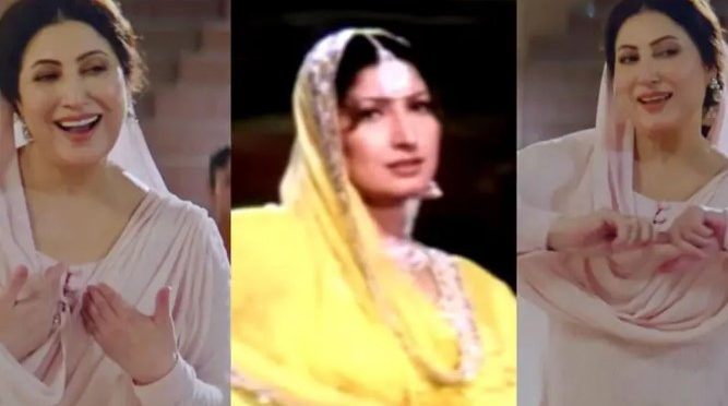 صائمہ نور کا ’میں منٹو نہیں ہوں‘ ڈرامے میں اپنی فلم کے گانے پر رقص