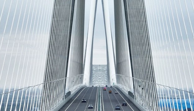 متعدد عالمی ریکارڈز اپنے نام کرنے والا چین کا منفرد پل مکمل