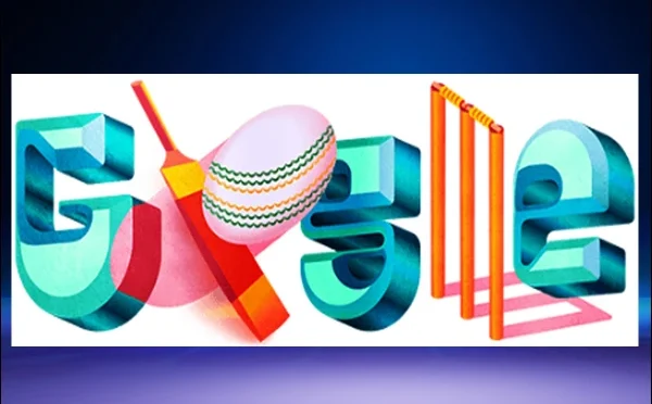 ویمنز ون ڈے ورلڈ کپ کی مناسبت سے گوگل ڈوڈل پر کرکٹ کا خاص انداز