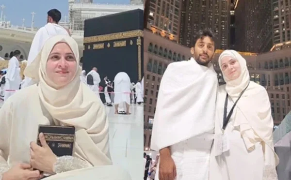 اریج فاطمہ نے کینسر سے صحتیابی کے بعد عمرہ ادا کرلیا