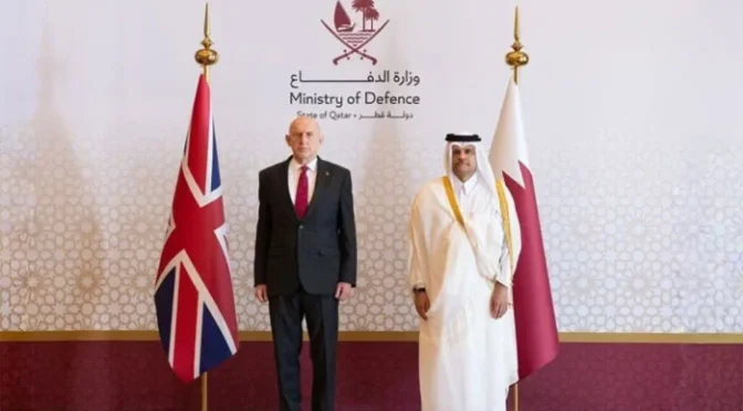 برطانیہ اور قطر کے درمیان نئے دفاعی معاہدے پر دستخط