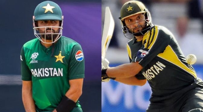 ٹی20 انٹرنیشنل میں بابر اعظم نے شاہد آفریدی کا ناپسندیدہ ریکارڈ برابر کردیا