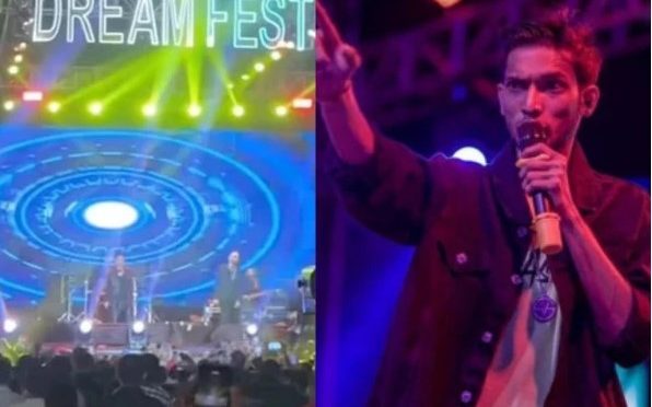 اپنے ہی ملک میں میرے ساتھ ایسا سلوک ہوتا ہے، طلحہ انجم پر پھر کسنرٹ کے دوران بوتل پھینکنے دی گئی