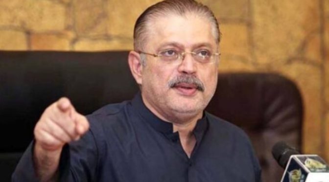 انگلی توڑنے جیسے بیان سے نہیں ڈرتے، پنجاب حکومت کا اصل ٹارگٹ وفاق ہے: شرجیل میمن