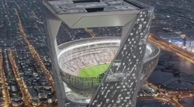 سعودی عرب نے دنیا کا پہلا ’اسکائی اسٹیڈیم‘بنانےکا منصوبہ بنالیا