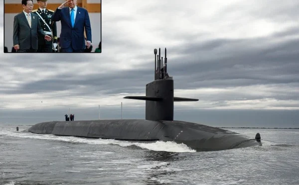 ٹرمپ نے جنوبی کوریا کو پہلی جوہری آبدوز بنانے کی اجازت دیدی