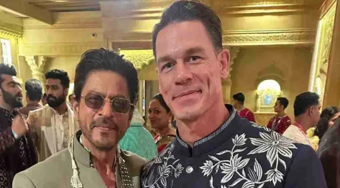 جان سینا نے شاہ رخ سے ملاقات کو زندگی بدل دینے والا لمحہ قرار دیدیا