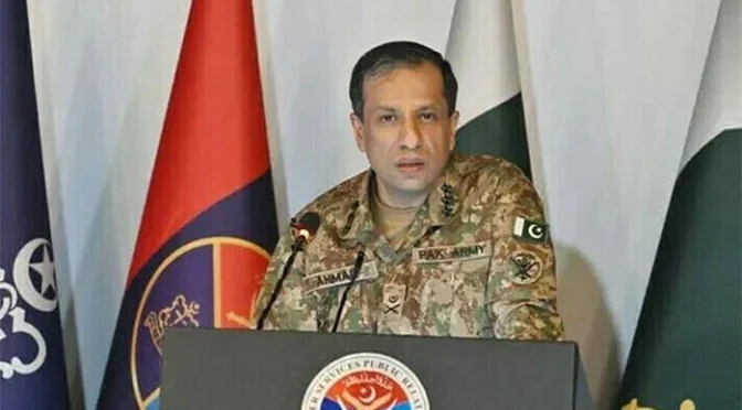 لگتا ہے بھارت سمندر کے راستے کوئی فالس فلیگ آپریشن کریگا، ڈی جی آئی ایس پی آر