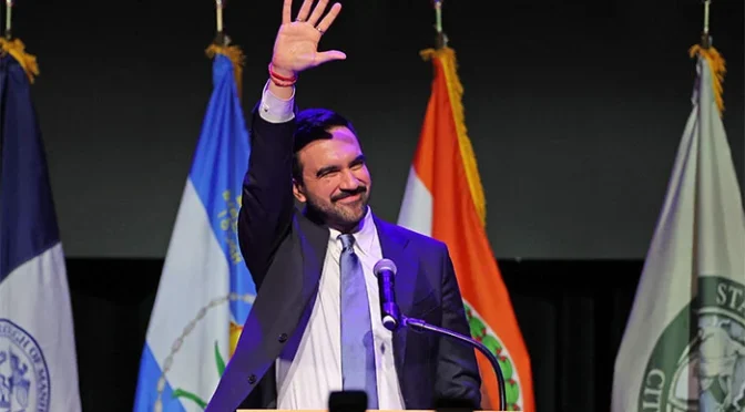 نیو یارک کا مسلمان میئر منتخب ہونے پر اسرائیل تلملا اٹھا، ظہران کو حماس کا حامی قرار دے دیا