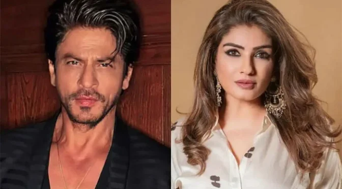 شاہ رخ کے مقابل فلم ’ڈر’ پہلے مجھے آفر ہوئی تھی، روینہ ٹنڈن