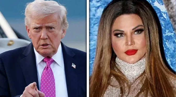 ڈونلڈ ٹرمپ میرے حقیقی والد ہیں، راکھی ساونت کا دعویٰ