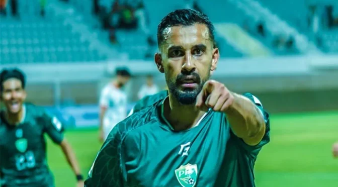 افغانستان کے ساتھ حالیہ میچ میں غلطیاں ہوئیں، قومی فٹبالر اعتزاز حسین