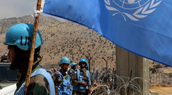 اقوام متحدہ کی امن فورس پر اسرائیلی ٹینک کی فائرنگ، لبنان کی مذمت