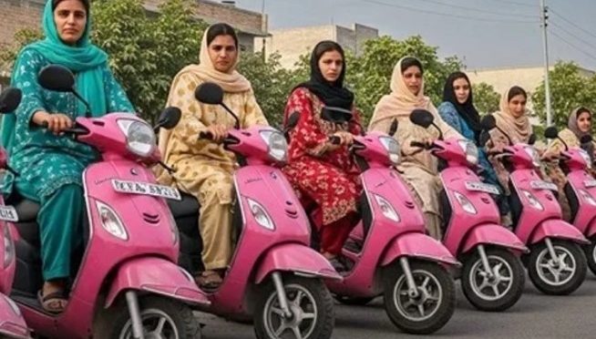 سندھ میں خواتین کیلیے  پنک اسکوٹی فراہمی کے دوسرے  مرحلے  کا اعلان