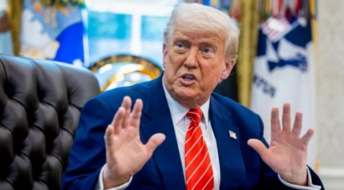 ٹیرف اور سرمایہ کاری کے ذریعے غیر ملکی زمینوں سے کھربوں ڈالر لے رہے ہیں: ٹرمپ