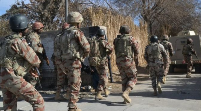 قلات: سکیورٹی فورسز کے آپریشن میں بھارتی سرپرستی یافتہ 4 دہشتگرد ہلاک