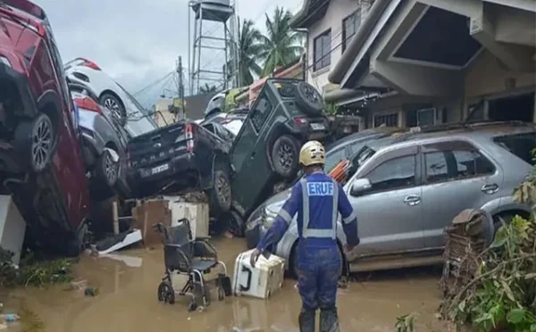 فلپائن؛ طوفان میں فوجی ہیلی کاپٹر بھی تباہ، 6 اہلکار ہلاک؛ مجموعی تعداد 86 ہوگئی
