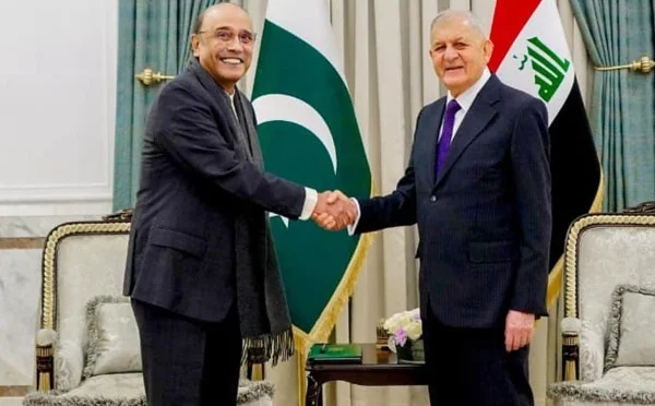 صدر آصف علی زرداری کی عراق کی تعمیر نو میں پاکستان کے کردار کی پیش کش