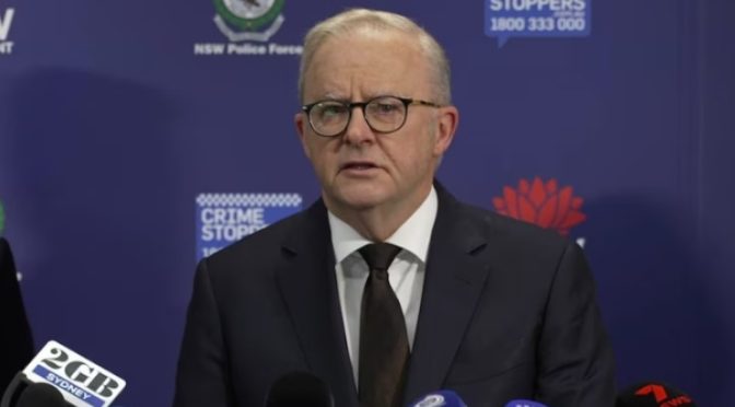 سڈنی واقعہ: آسٹریلوی وزیراعظم کا ہتھیاروں سے متعلق قوانین سخت کرنے کا اعلان