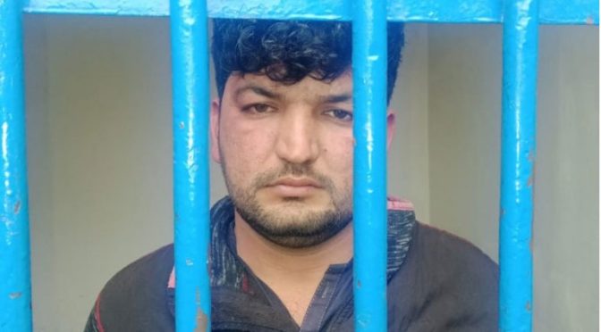 پشاور: پاکستان مخالف بیان دینے والا افغان باشندہ گرفتار