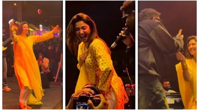 عاصم اظہر کے کانسرٹ میں ماہرہ خان کا ڈانس، ویڈیو وائرل