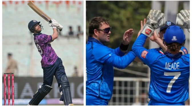 ٹی ٹوئنٹی ورلڈکپ: اسکاٹ لینڈ کا اٹلی کو جیت کیلئے 208 رنز کا ہدف