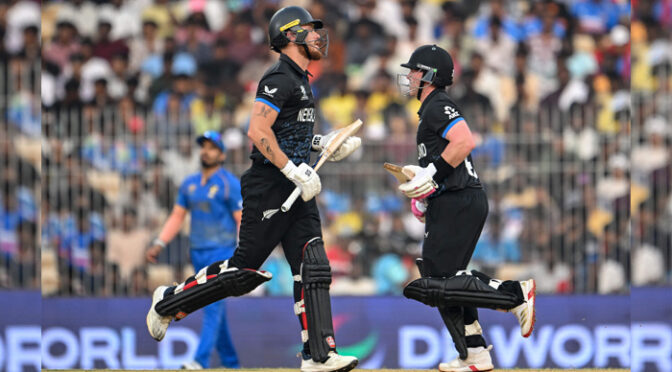 ٹی ٹوئنٹی ورلڈکپ، نیوزی لینڈ نے متحدہ عرب امارات کودس وکٹوں سے شکست دیدی