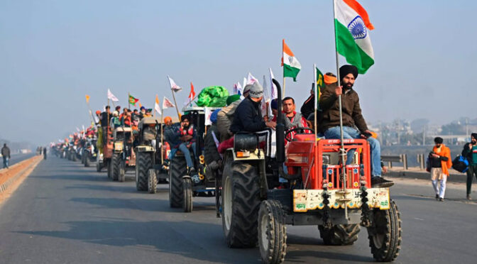 بھارت امریکا تجارتی معاہدےکیخلاف بھارتی کسانوں کا ملک گیر احتجاج کا اعلان