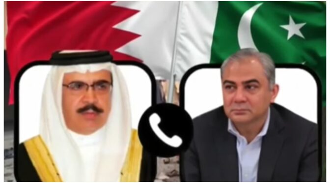 ’پاکستان کیساتھ کھڑے رہیں گے‘، محسن نقوی اور بحرینی وزیر داخلہ کا ٹیلی فونک رابطہ