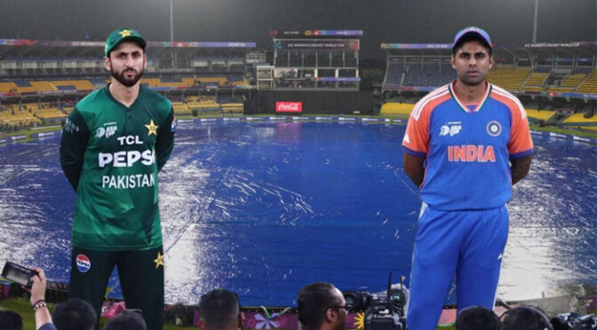 ٹی ٹوئنٹی ورلڈکپ: کولمبو کا غیر متوقع موسم، پاک بھارت ٹاکرا بارش سے متاثر ہونے کا خدشہ