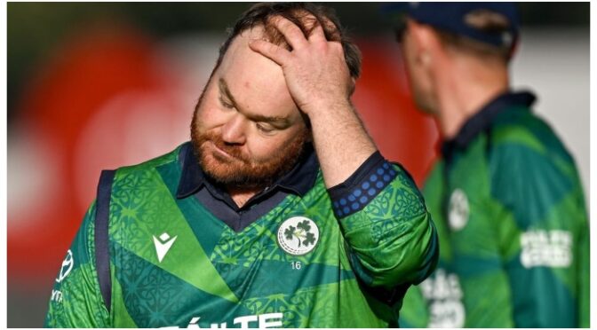 آئر لینڈ کو بڑا دھچکا، کپتان پال اسٹرلنگ انجری کے باعث ورلڈکپ سے باہر