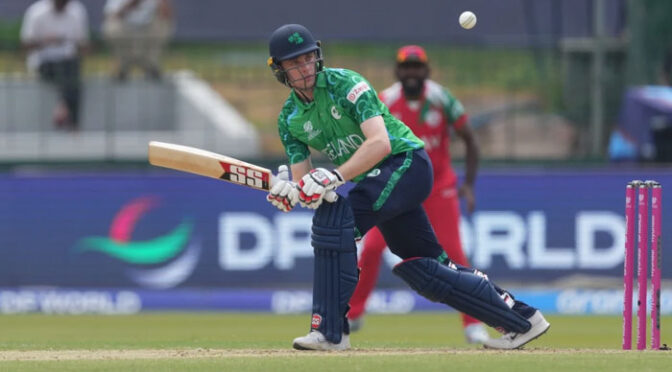 ٹی 20 ورلڈکپ: آئرش بیٹرز نے اومانی بولرز کا بھرکس نکال دیا، 236 رنز کا ہدف