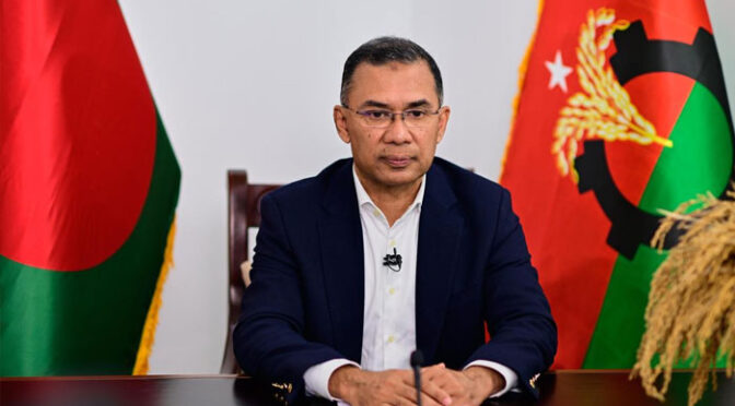 سب سے پہلے بنگلہ دیش، نومنتخب طارق رحمان کا اسلام آباد اور دہلی کو پیغام