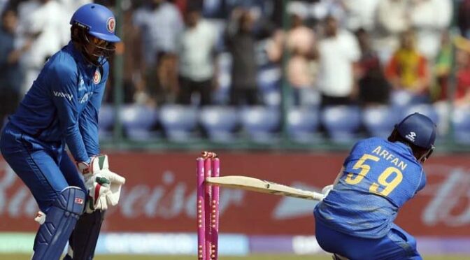 ٹی ٹوئنٹی ورلڈکپ: افغانستان نے یو اے ای کو شکست دیدی