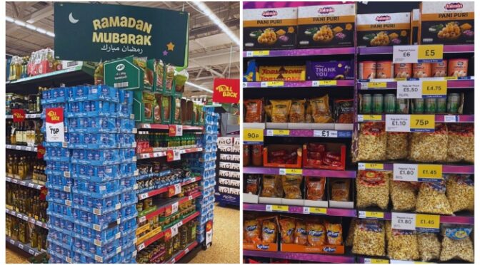 برطانیہ: ماہ رمضان کے آغاز کے ساتھ ہی مسلم کمیونٹی کیلئے اشیا کی قیمتوں میں نمایاں کمی