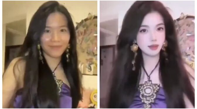 لائیو اسٹریمنگ کے دوران بیوٹی فلٹر ہٹ جانے سے خاتون انفلوئنسر نے 1.5 لاکھ فالوورز کھو دیے