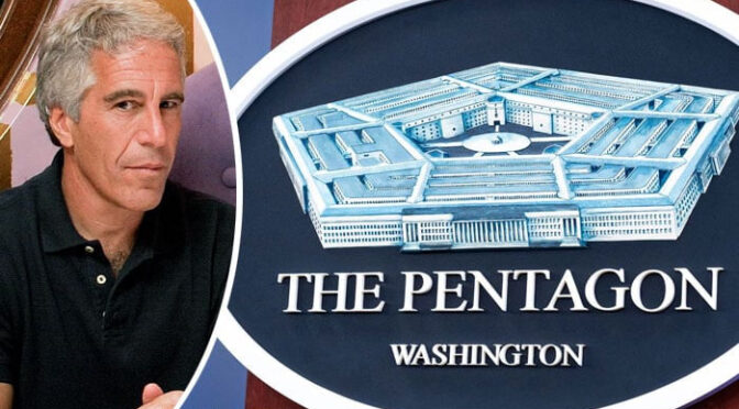ایپسٹین کو پینٹاگون کی عمارت خریدنےکی پیشکش کا انکشاف