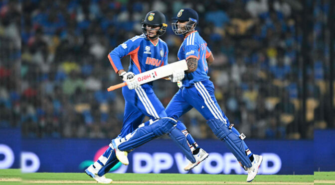 ٹی ٹوئنٹی ورلڈکپ: بھارت نے زمبابوے کو 72 رنز سے شکست دیکر اہم جیت حاصل کرلی