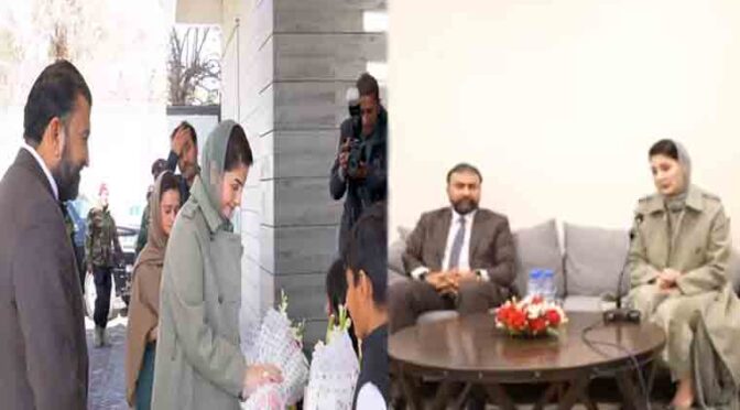 بلوچستان کو درپیش چیلنجز میں حکومت پنجاب ہر ممکن تعاون کرے گی: مریم نواز