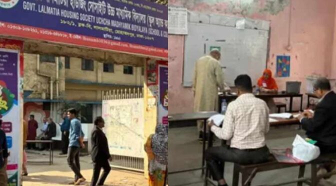 ڈھاکا: جعلی ووٹ کاسٹ کرنے پر نوجوان کو 2 سال قید کی سزا