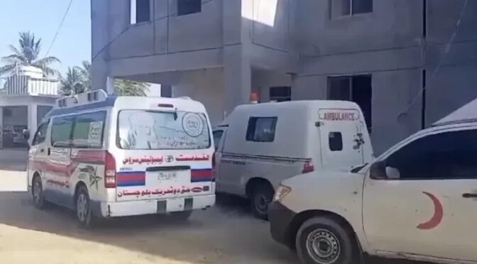 تربت: نامعلوم افراد کا گھر پر حملہ، ایک ہی خاندان کے 6 افراد جاں بحق