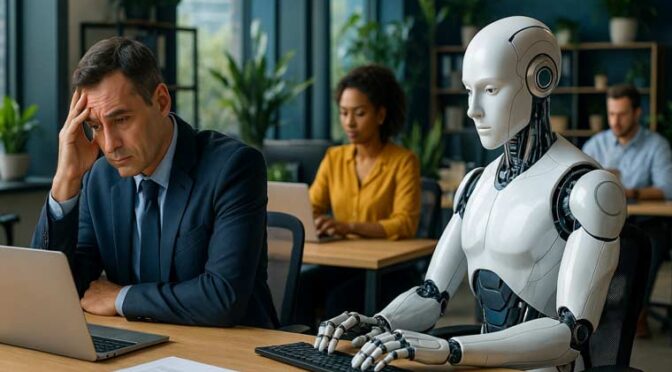 برطانیہ میں اے آئی کے باعث 80 لاکھ وائٹ کالر ملازمتیں خطرے میں