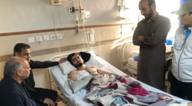 قومی جونیئر ٹیم کے انتخاب میں شارٹ لسٹ نوجوان فٹبالر ٹریفک حادثے کا شکار