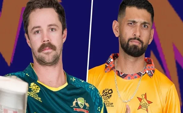 آسٹریلیا ٹی ٹوئنٹی ورلڈکپ کی تاریخ میں زمبابوے کو پہلی مرتبہ شکست دینے کیلیے تیار
