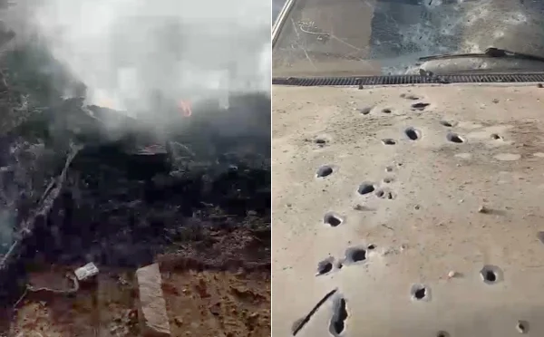 فتنۃ الہندوستان کے دہشتگردوں نے خواتین و بچوں سمیت بلوچ خاندان  کو قتل کرکے جلا دیا