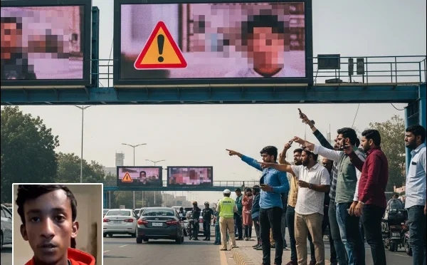 ڈیفنس بل بورڈ پر نازیبا مواد چلانے والے کا ویڈیو بیان وائرل، اصل کہانی سامنے آگئی