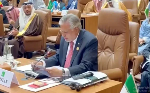 اسحاق ڈار کل جدہ روانہ ہونگے، او آئی سی کے ہنگامی وزرائے خارجہ اجلاس میں شرکت کریں گے